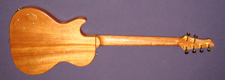 Birdseye Maple Hybrid Guitar Back